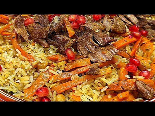 ‍Женский плов, самый вкусный плов Tajik pilaf