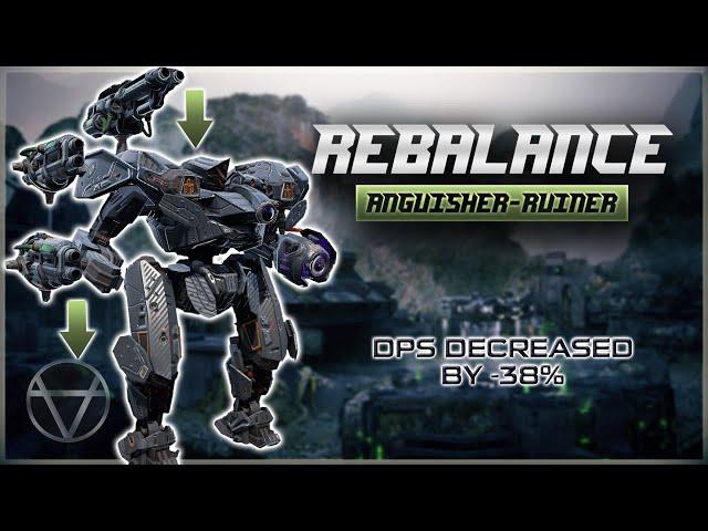 [WR]  Anguisher & Ruiner Get NERFED (-38% DPS) – TS Gameplay | War Robots