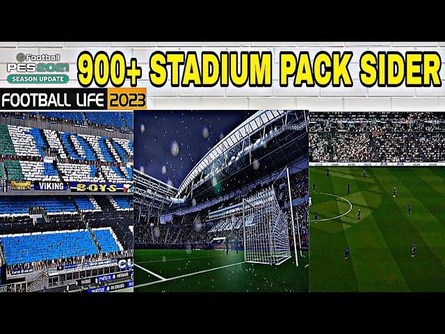 Pes 2021 & Football Life New Mega Stadium Pack 2024 | Patch 23/24 Sider