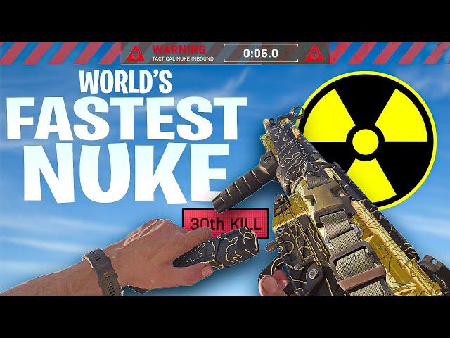 WORLD'S FASTEST NUKE in Modern Warfare