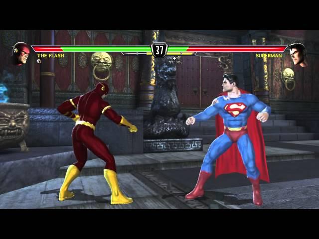 Mortal Kombat vs DC Universe - Arcade mode as The Flash