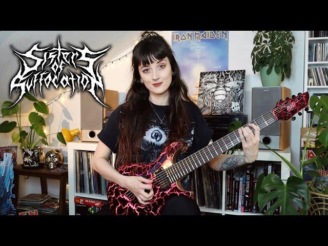 Sisters Of Suffocation - Host Of A Dead Fetus | Guitar playthrough by Emmelie