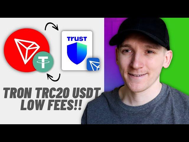 Tron TRC20 Wallet for USDT Tutorial (Send USDT for Lowest Fees!!)