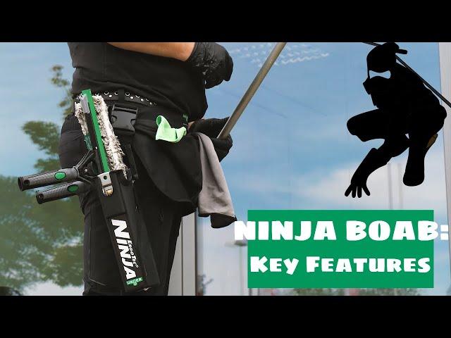 ErgoTec Ninja BOAB: The best bucket on a belt for traditional window cleaning