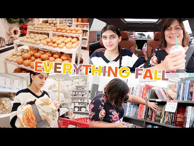 FALL EVERYTHING! PUMPKIN SPICE STARBUCKS, TARGET SHOPPING & MORE!