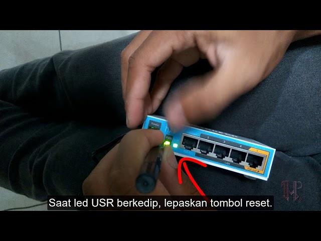 How to Hard reset router mikrotik RB951Ui 2nD