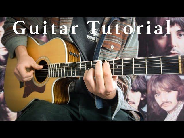 "Blackbird" - The Beatles (Guitar Lesson + Tutorial) | Logan's Lessons