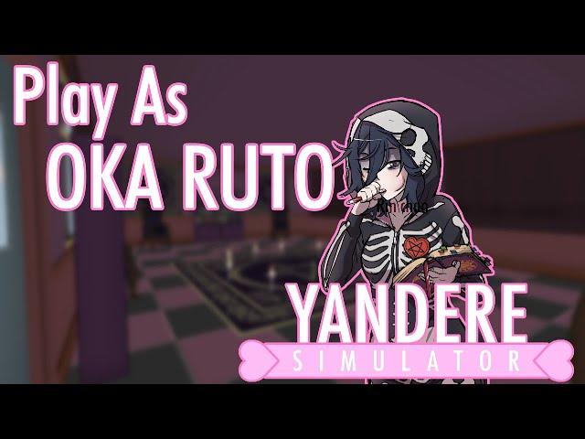 PLAY AS OKA RUTO (+DL) | Yandere Simulator Official Demo | PoseMod