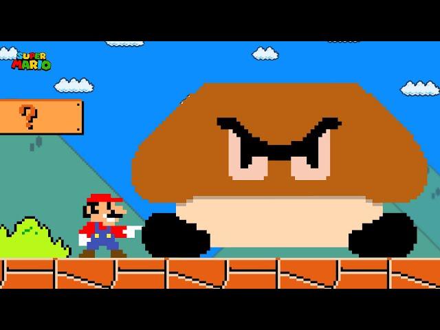 Cat Mario: Super Mario Bros. but Everything Mario touch turn to Longer