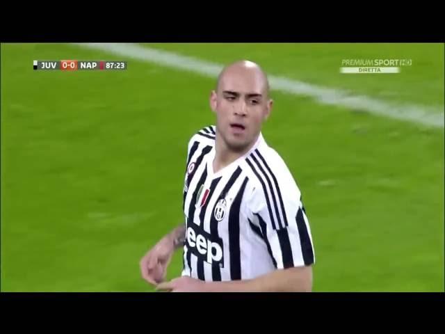 Juventus vs Napoli 1/0 Zaza esalta Zuliani