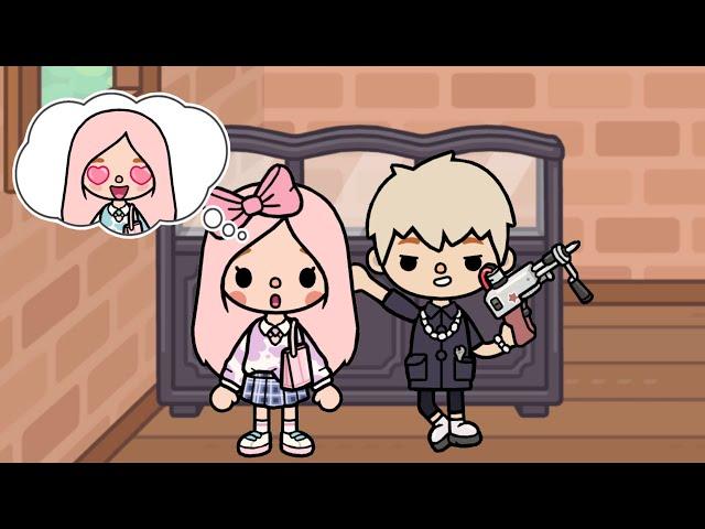 Kidnapper fell in love with the rich girl 🩷 | Toca Boca story #tocaboca #tocalifestory