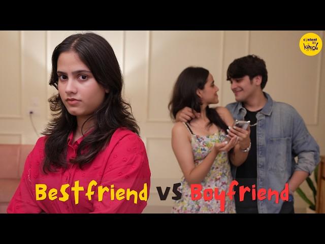 Best Friend VS Boyfriend Short Film | Teen Stories Hindi Short Movies Content Ka Keeda