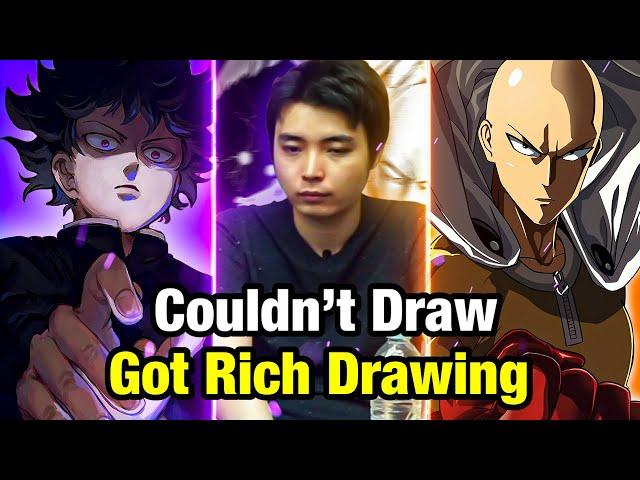 How A Manga Artist Who Sucked At Drawing Made MILLIONS