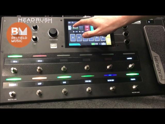 HEADRUSH PedalBoard Demo w/ Daniel & Pete @ Belfield Music