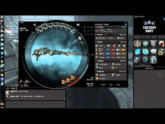 Catalyst PVE Fitting - Level 1 Mission Runner - Beginner Ship - EVE Online