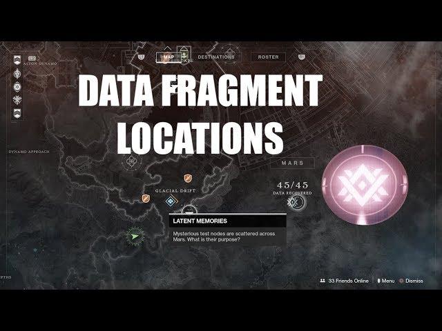 DESTINY 2: WARMIND ALL 45 DATA FRAGMENT LOCATIONS! SECRET EXOTIC SWORD AND SPARROW!