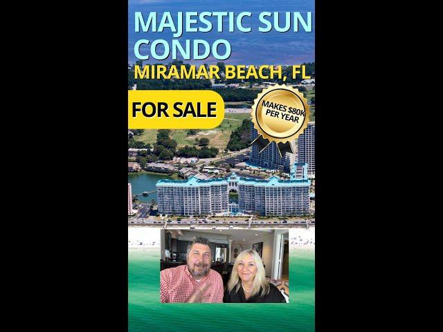 Luxury Gulf-Front Condo Tour: Majestic Sun 3BR Investment Property in Miramar Beach