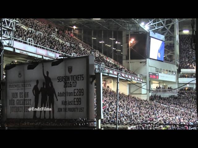 West Ham United VS Liverpool - A View from the Bobby Moore Stand