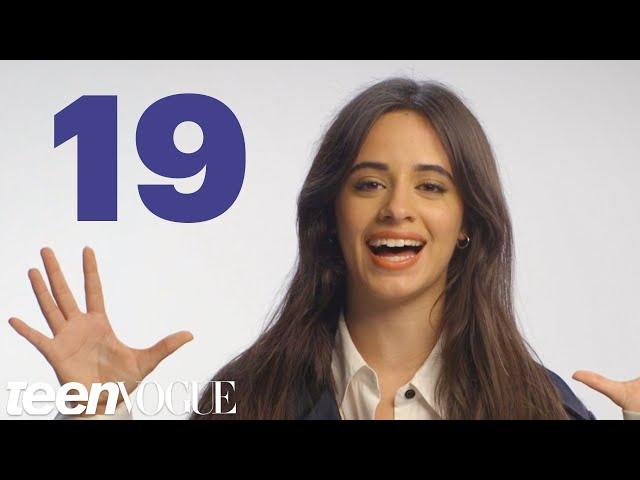 Camila Cabello Reveals 19 Facts About Herself in 60 Seconds | Teen Vogue