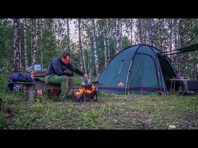 РЫБАЛКА С НОЧЕВКОЙ. Четыре дня в диком месте. Уха на костре. Гитара. Первая пелагика. Часть 1.