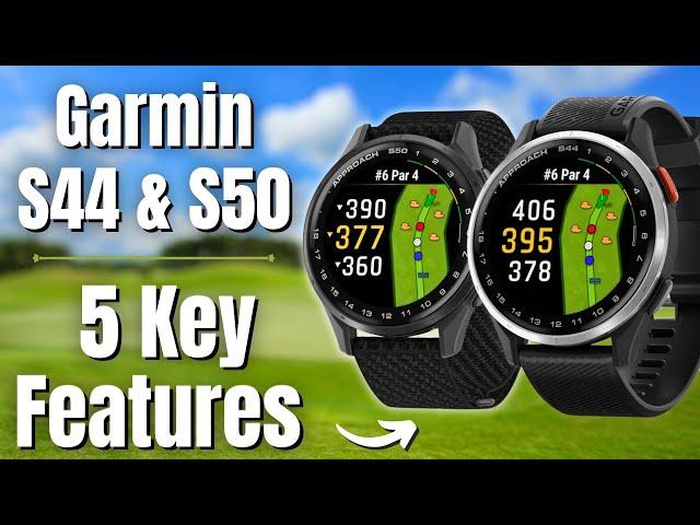 The Garmin S44 & S50 Are GAME CHANGERS For Golfers