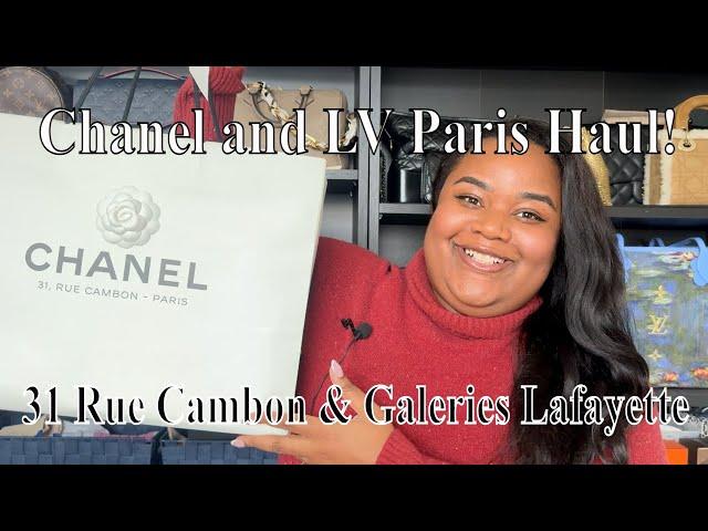 Paris Luxury Haul & Storytime: Chanel 31 Rue Cambon, LV Galeries Lafayette, and Hermes Terminal 2E!