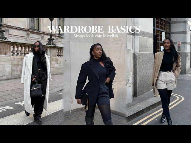 WINTER WARDROBE BASICS HAUL