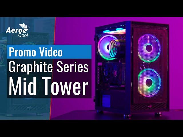 AeroCool Graphite Mid Tower Case - Promo Video