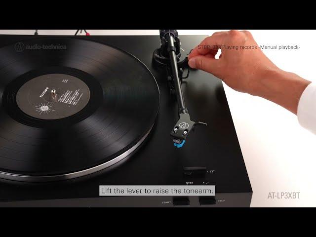 AT-LP3XBT | Automatic Belt-Drive Turntable (Wireless & Analog)