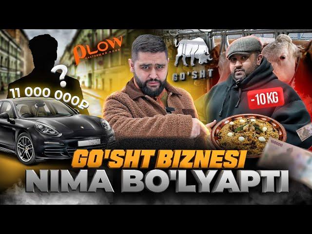 GO'SHT BIZNESI NIMA BO'LYAPTI? | PORSCHE PANOMERA | -10 KG VAZN