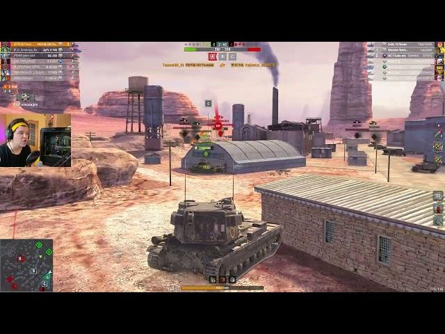 ТОП ПОПАДАТЕЛЬ НА БАБАХЕ ● FV215B 183 ЖДЕТ РАЗОЧАРОВАНИЕ ● WoT Blitz