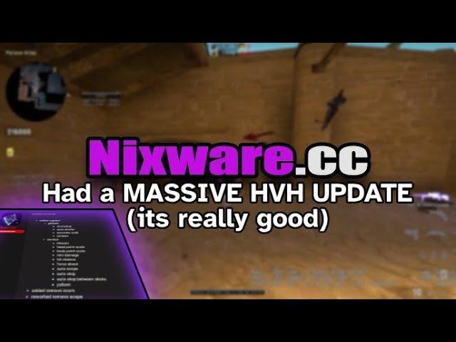 Nixware.cc had a MASSIVE HvH update and its tapping neverlose. Free cfg