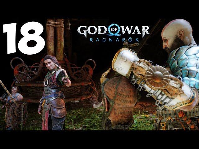 God of War: Ragnarök PS5 60fps. Прохождение. Часть 18 (Ванахейм. Фрейр брат Фреи)