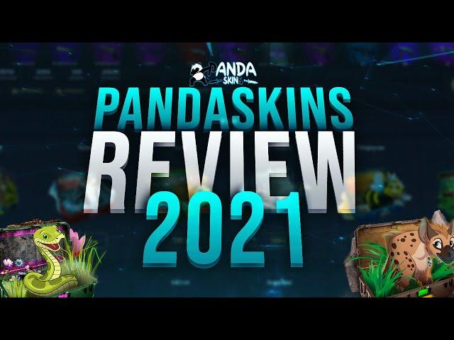 I TRIED PANDASKINS FOR THE FIRST TIME... *NEW CASE OPENING SITE* + PROMO CODE