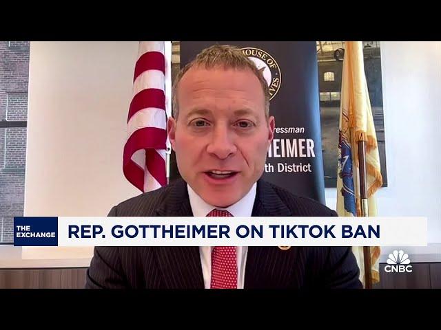 Rep. Gottheimer on potential TikTok ban: It is a 'threat to America's national security'