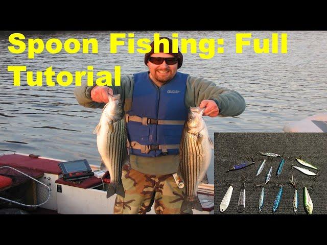 How to Fish Jigging Spoons   Full Tutorial