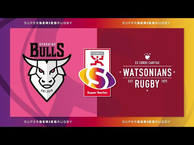 WATCH: Ayrshire Bulls 59-24 Watsonians Rugby