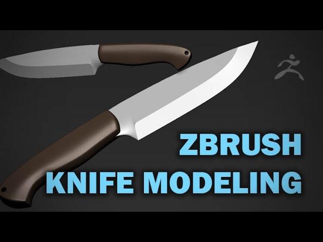 Knife Modeling Using Zmodeler in Zbrush