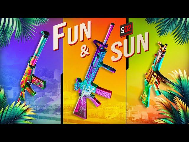 Skins from the FUN&SUN collection | Standoff 2 (0.29.0)