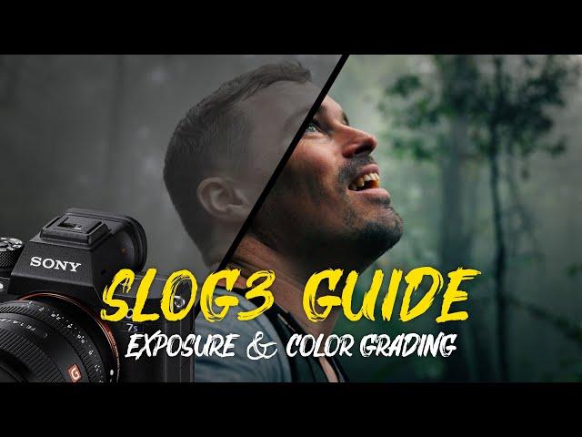 SONY ZV-E1, a7iv & a7Siii SLOG 3 Beginners GUIDE - Settings, Exposure & Color Grading