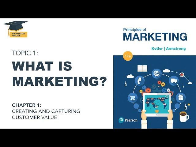 Topic 1: What is Marketing? by Dr Yasir Rashid, Free Course Kotler and Armstrong [English]