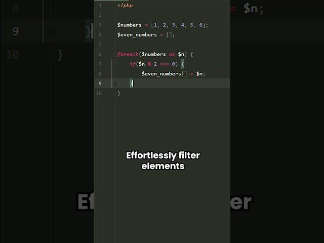 No more unnecessary loops in you code!