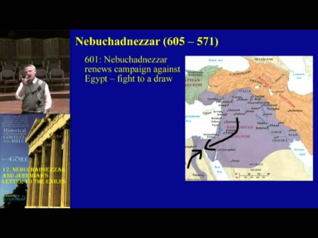 17. Nebuchadnezzar and Jeremiah's Letter to the Exiles