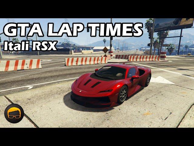 Fastest Sports Cars (Itali RSX & Veto Karts) - GTA 5 Best Fully Upgraded Cars Lap Time Countdown