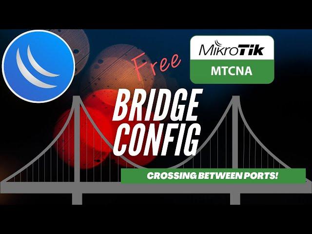 Full MikroTik MTCNA - Bridging Concept & Config