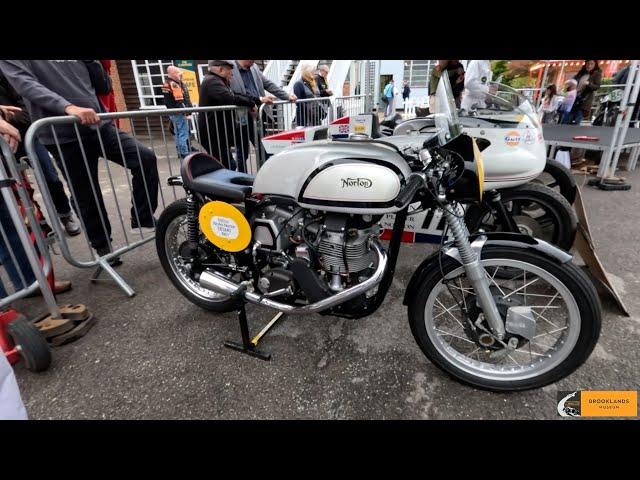 Brooklands Motorcycle Day 2024  The Norton Story.