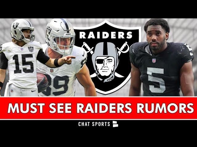 MUST SEE Raiders Rumors Heading Into NFL Week 3 Against The Panthers