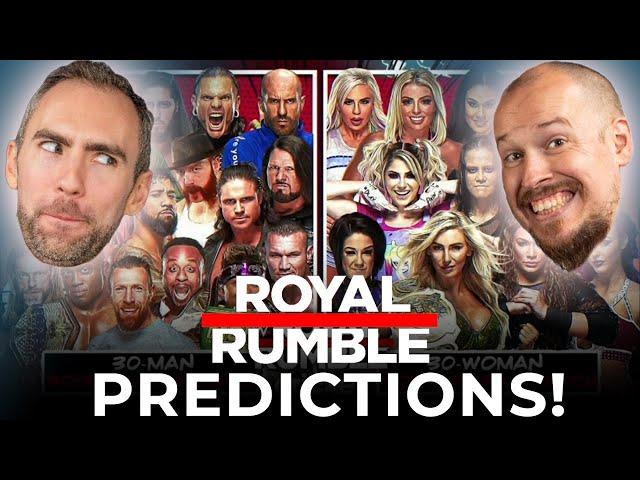 WWE Royal Rumble 2021 Predictions with Mr. Davis, Luke Owen, and Others! | WrestleTalk Podcast