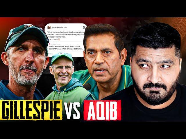 Aqib Javed is a Clown: Jason Gillespie