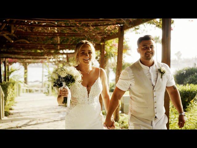 L A U R A     &      P A U L  -  Nissi Beach Resort wedding venue